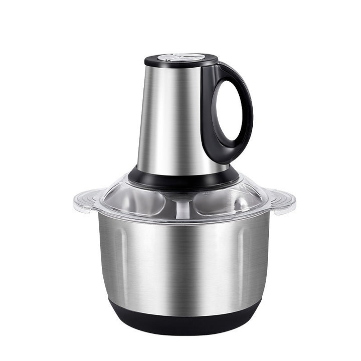 Compact Stainless-Steel Electric Food Chopper & Mini Processor Bowlift