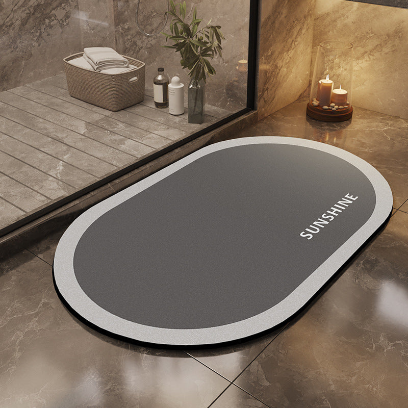 Modern Geometric Bath Mat