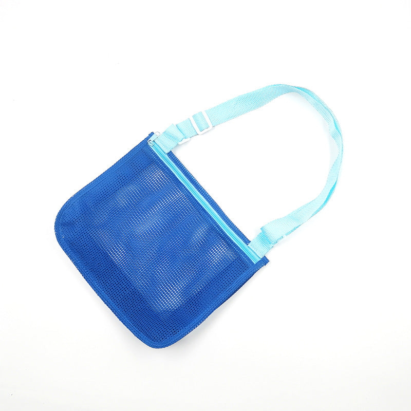Versatile Beach Bag In Airy Mesh Design Bowlift