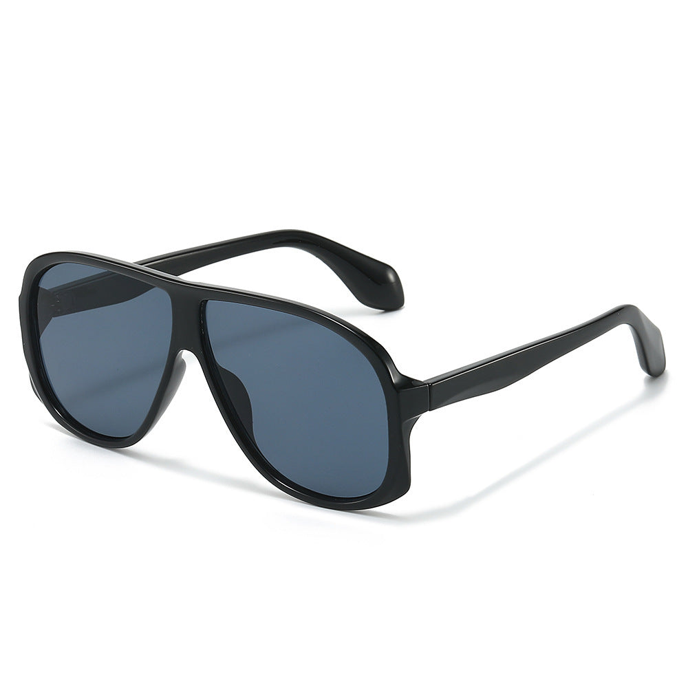 Stylish Oversized Shield Sunglasses Bowlift