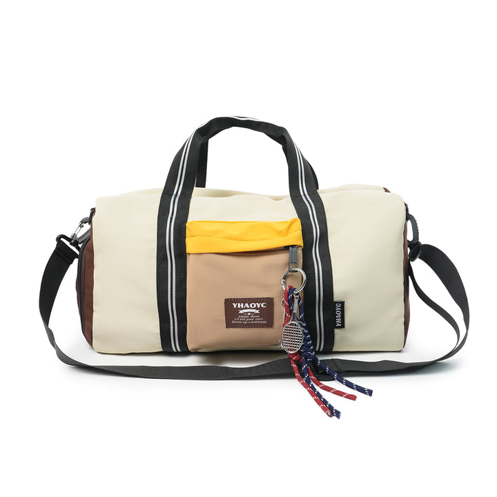 Sporty Duffel Bag With Multiple Function Pockets Bowlift