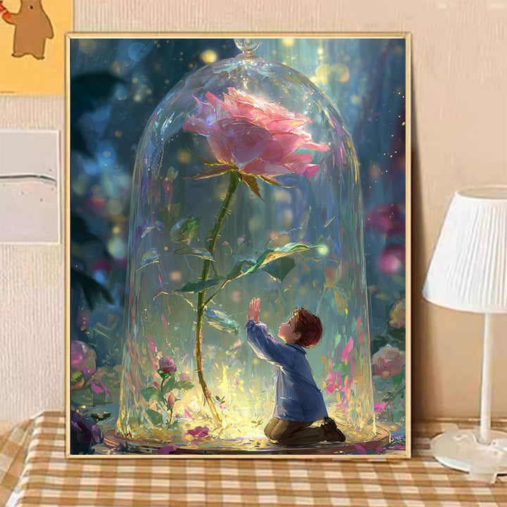 Enchanted Garden Fantasy Art Print Bowlift