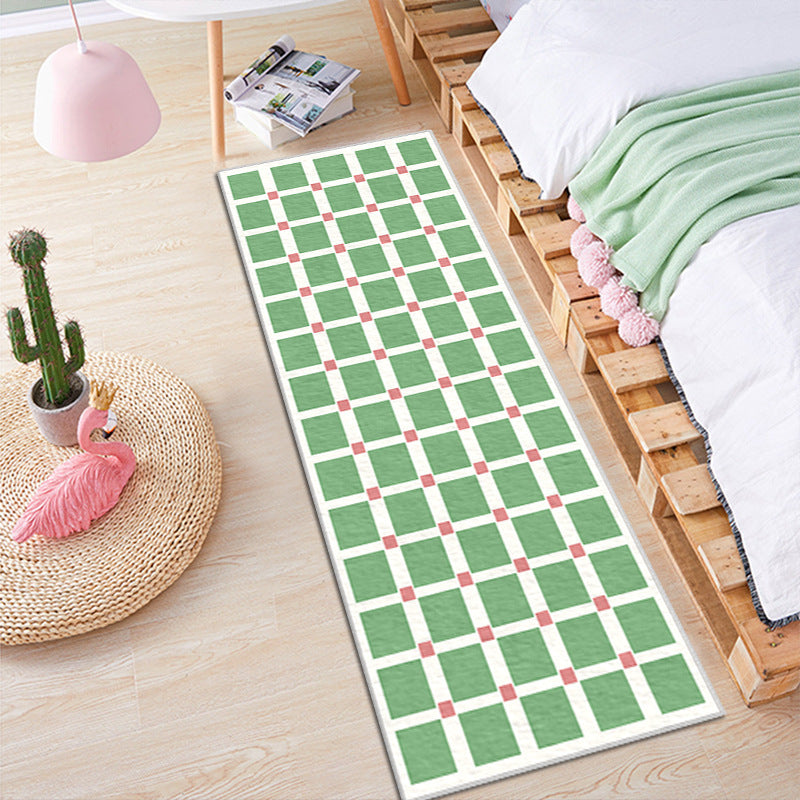 Floral Design Area Runner Mat