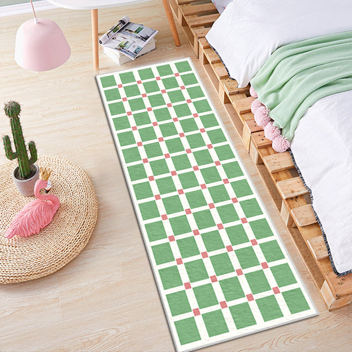 Floral Design Area Runner Mat