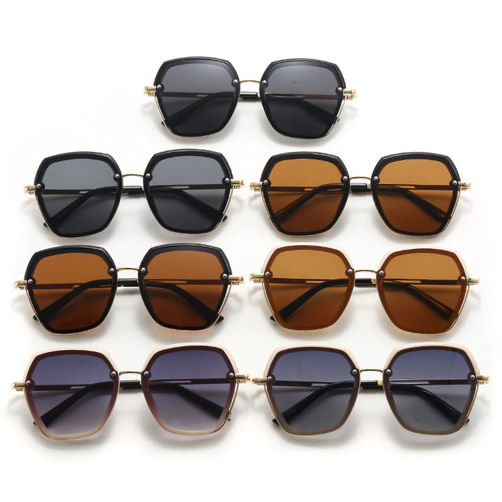 Women's Fashion Oversized Sunglasses with Elegant Frame Structure Bowlift
