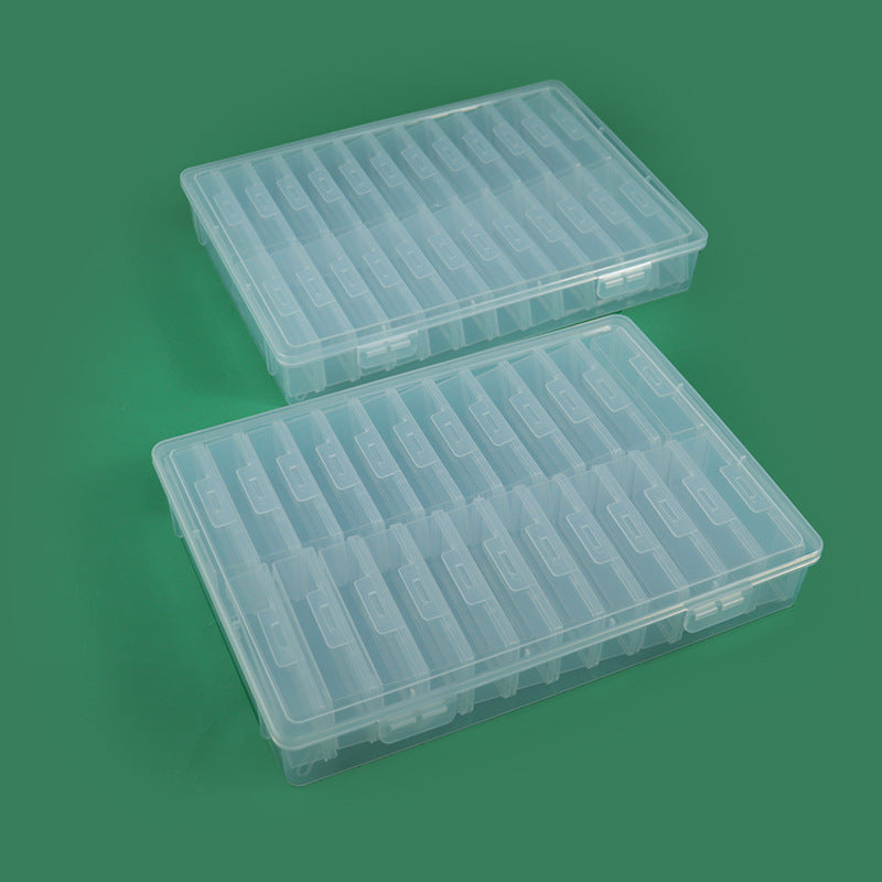 Multi-Division Transparent Craft Storage Box Bowlift