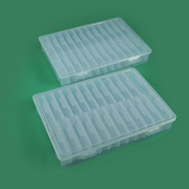 Multi-Division Transparent Craft Storage Box Bowlift