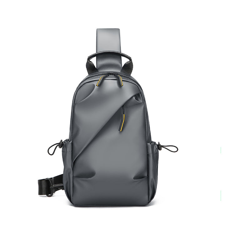 Sling backpack with flexible compartment layout and water-repellent material Bowlift