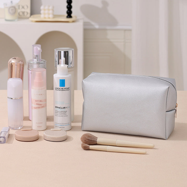 Premium Zippered Makeup Pouch Bowlift