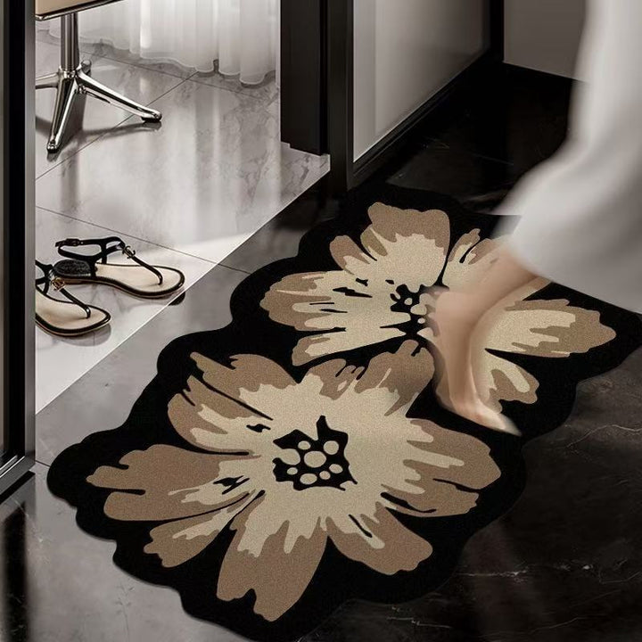 Floral Design Area Mat