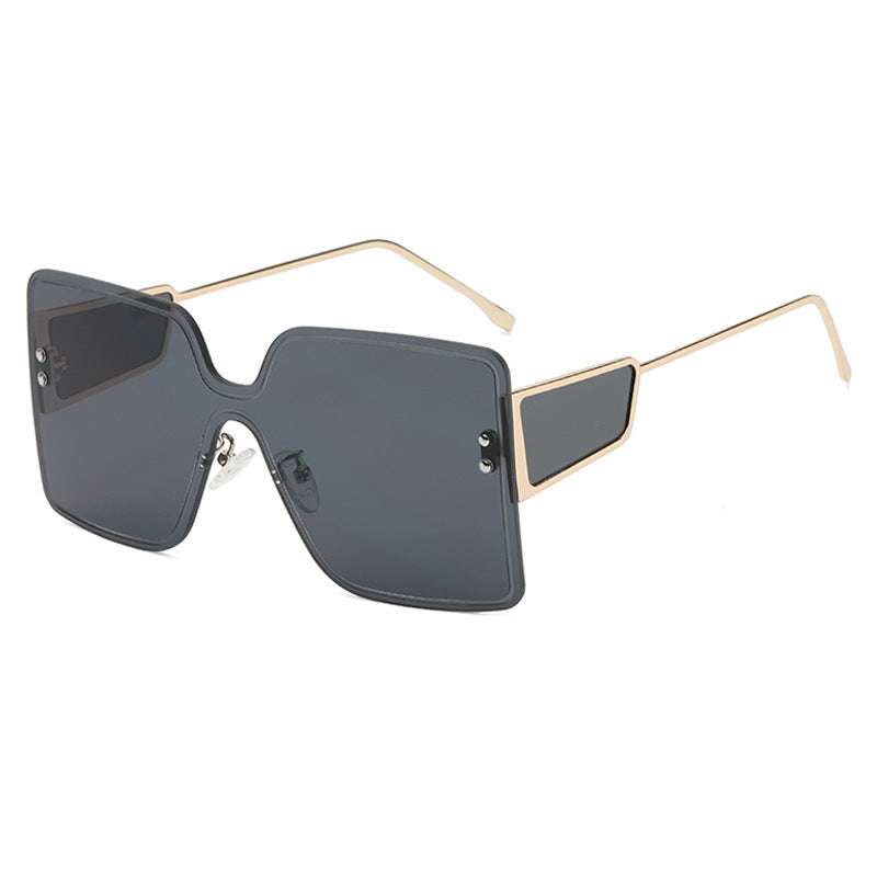 Women oversized Geometric Sunglasses Bowlift
