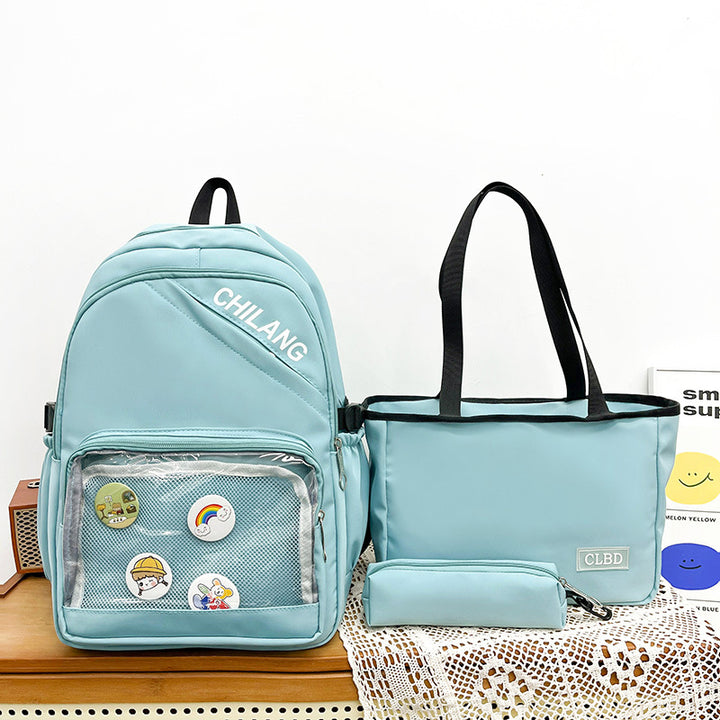 Stylish Multi-Pocket Backpack Set