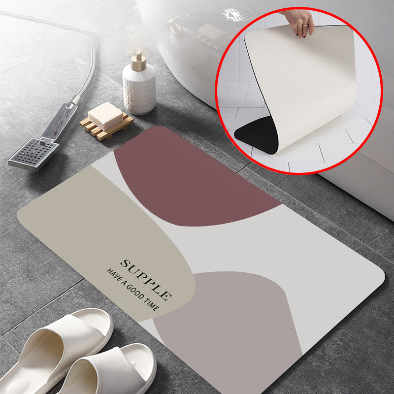Absorbent Non-Slip Bathroom Mat