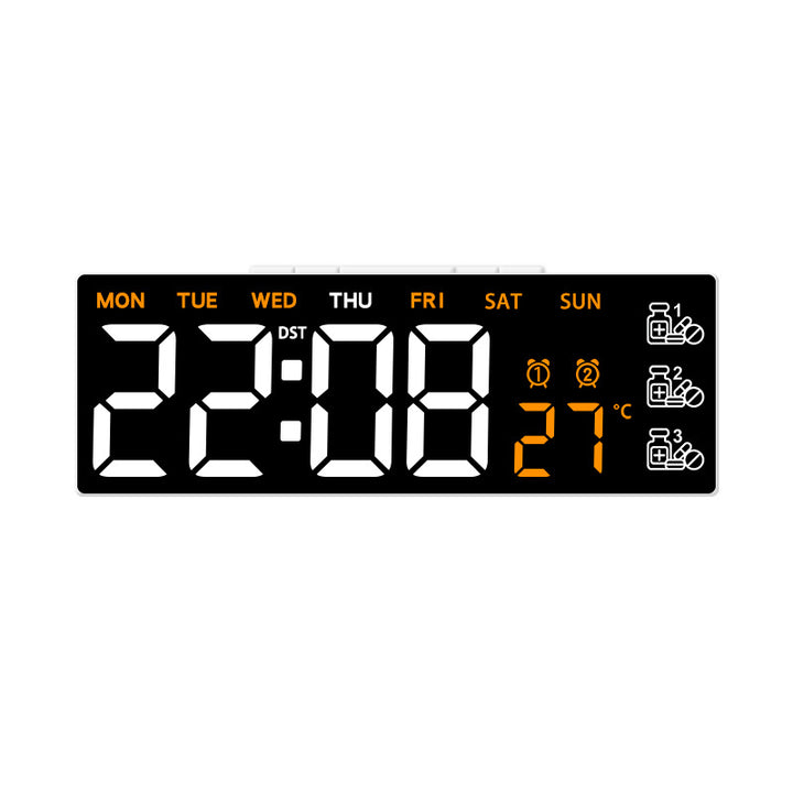 Digital multifunctional alarm clock with weather station and alarm functions Bowlift