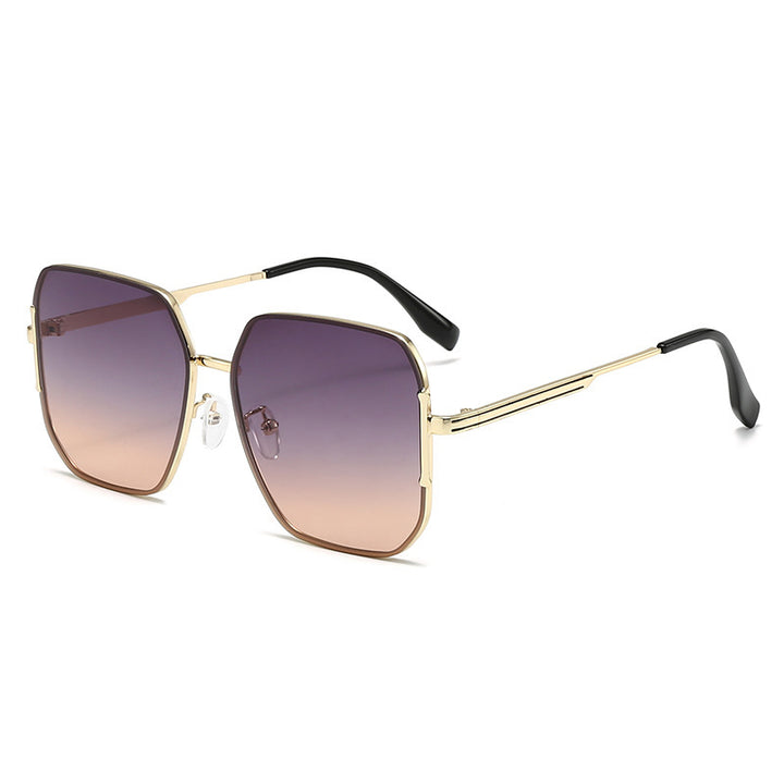 Elegant Oversized Shield Sunglasses