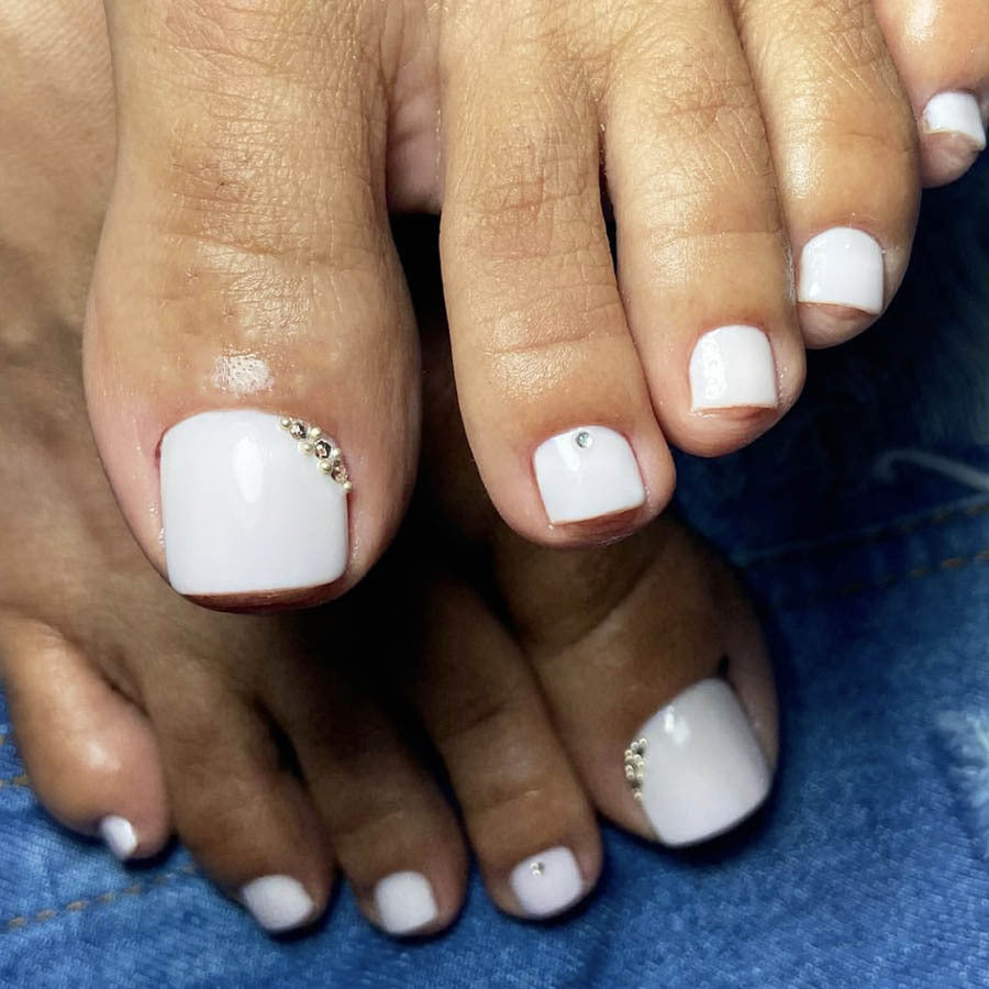Decorative Toe Nail Art Bowlift