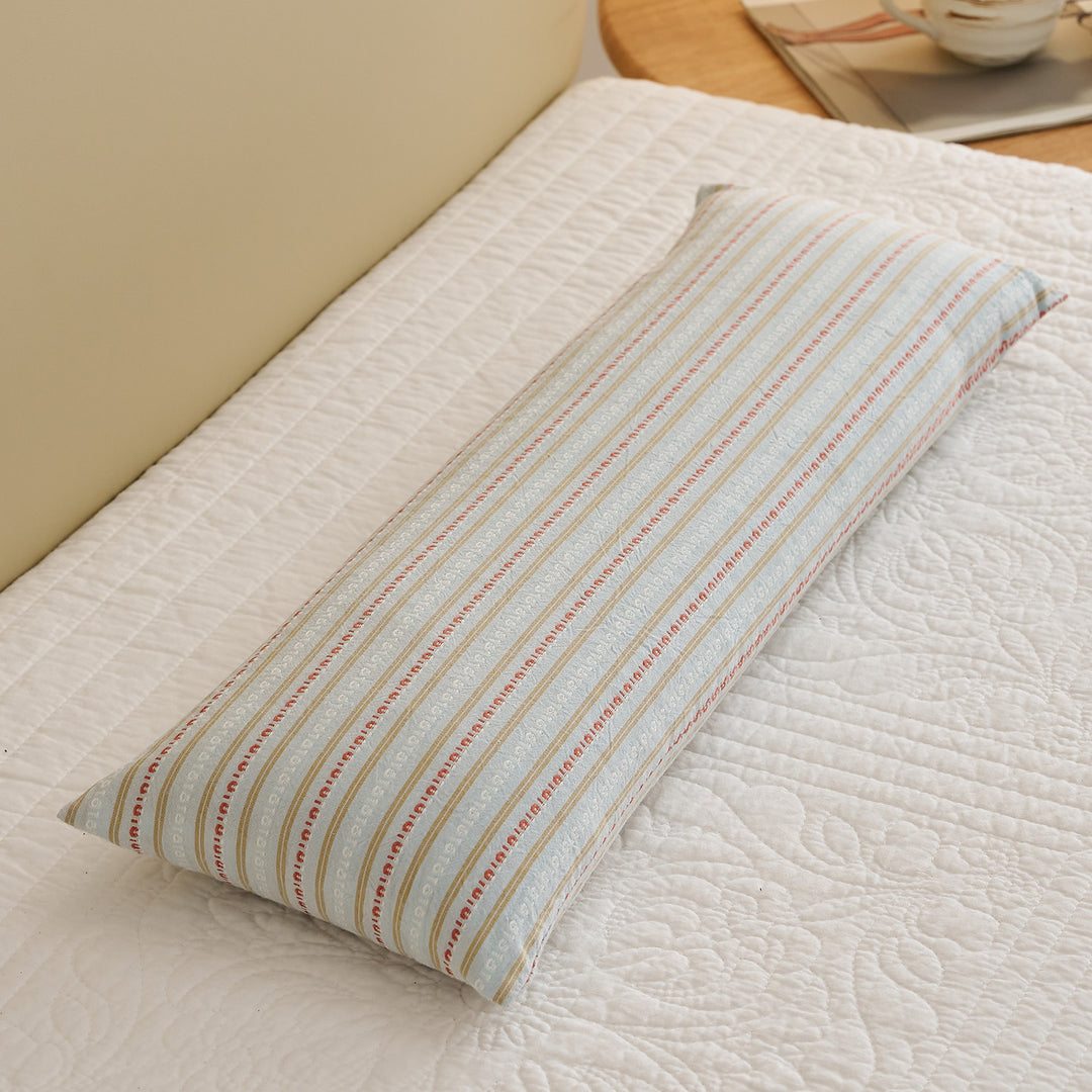 Neck support roll with stylish stripes Bowlift