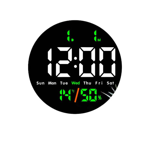 Digital alarm clock with LED display and temperature function Bowlift