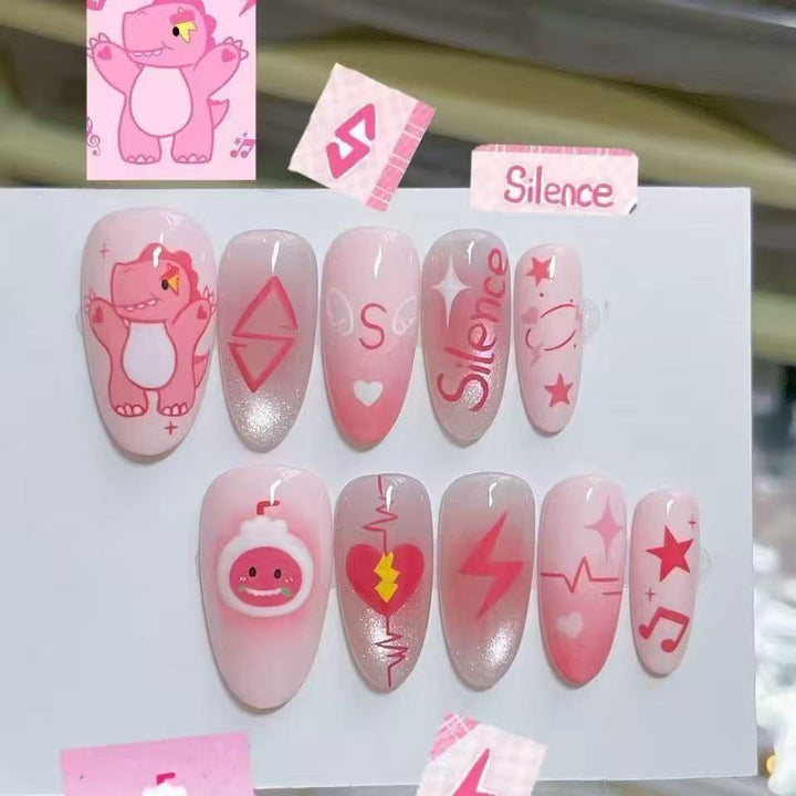 Creative Cartoon Nail Art Set Bowlift