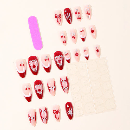 Elegant Decorative 3D Nail Art Bowlift