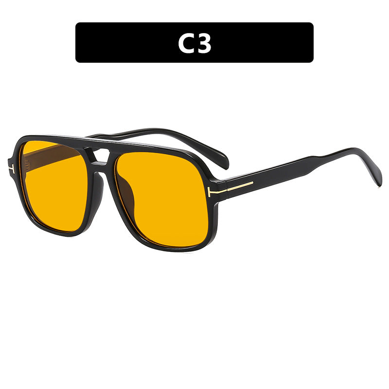 Ladies square designer glasses with delicate frame and modern plastic material Bowlift