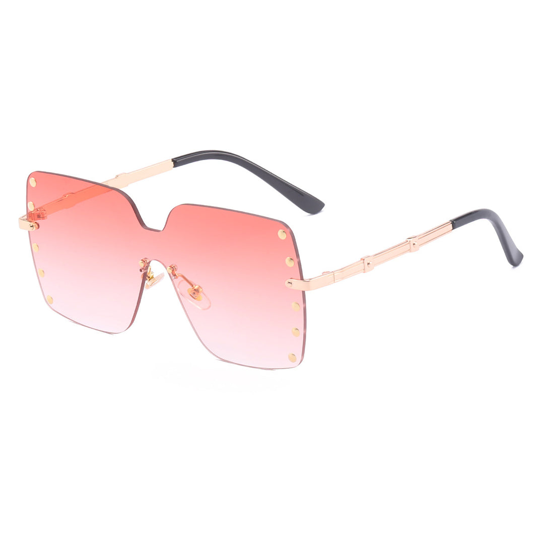 Women's oversized sunglasses with fashionable frame Bowlift