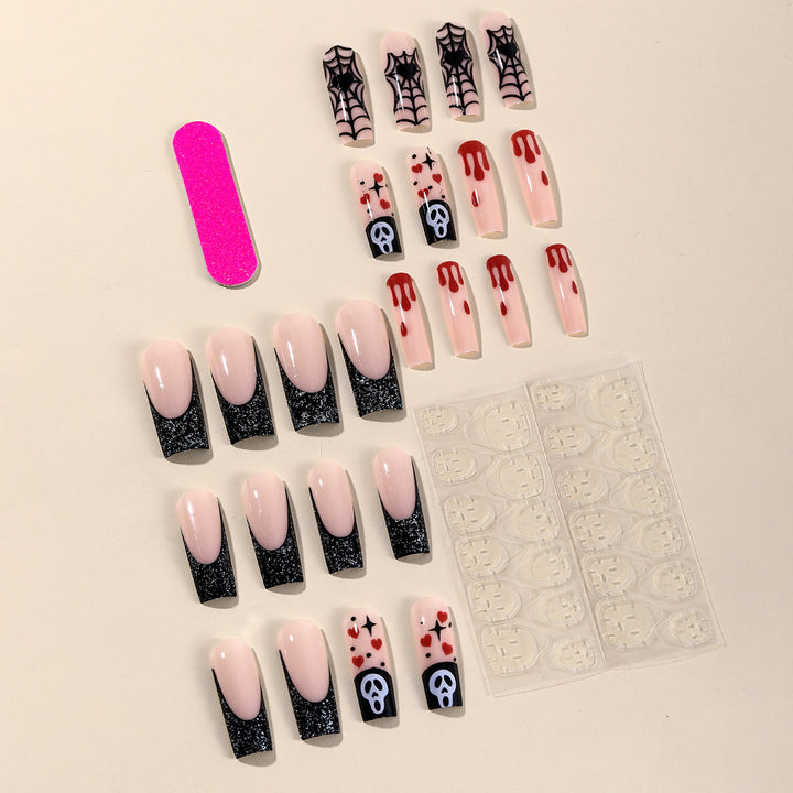Halloween-Themed Nail Art Extensions Bowlift