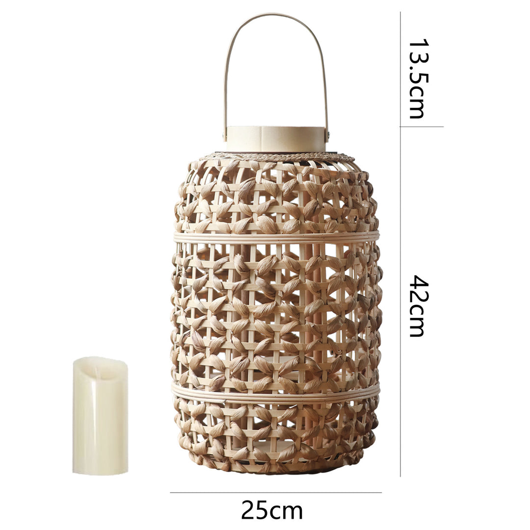 Decorative Rattan Lantern Bowlift