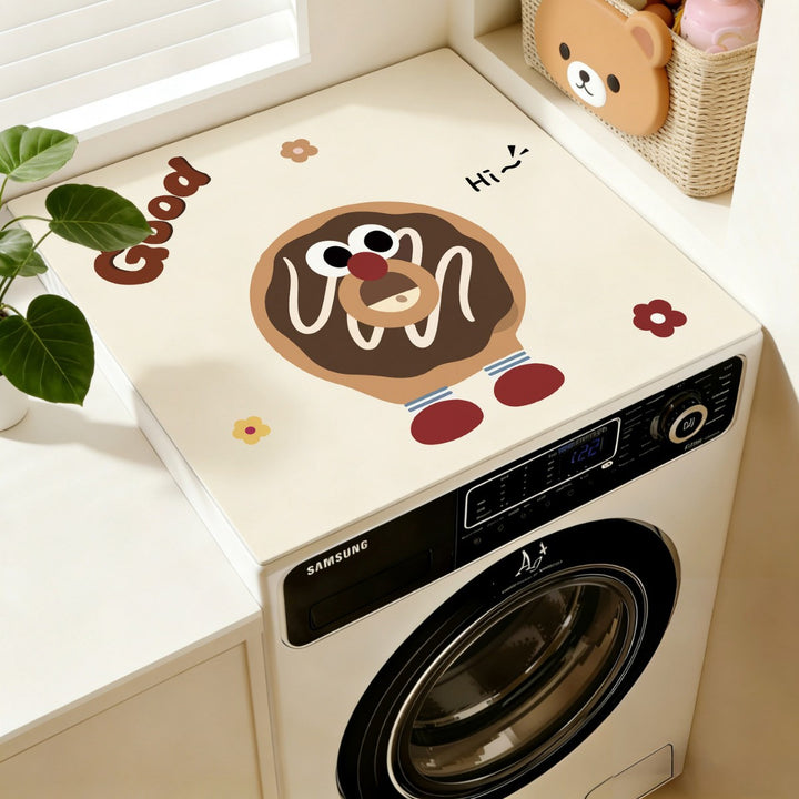 Decorative Laundry Appliance Mat