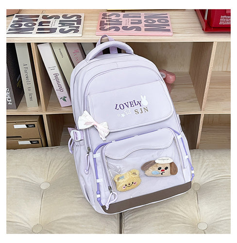Cute Illustrated School Backpack
