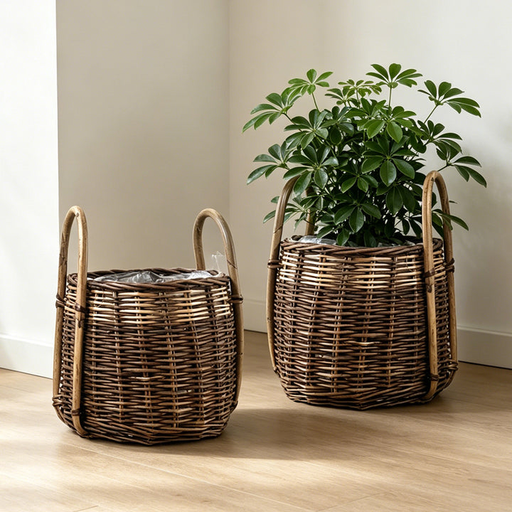Natural woven storage basket Bowlift
