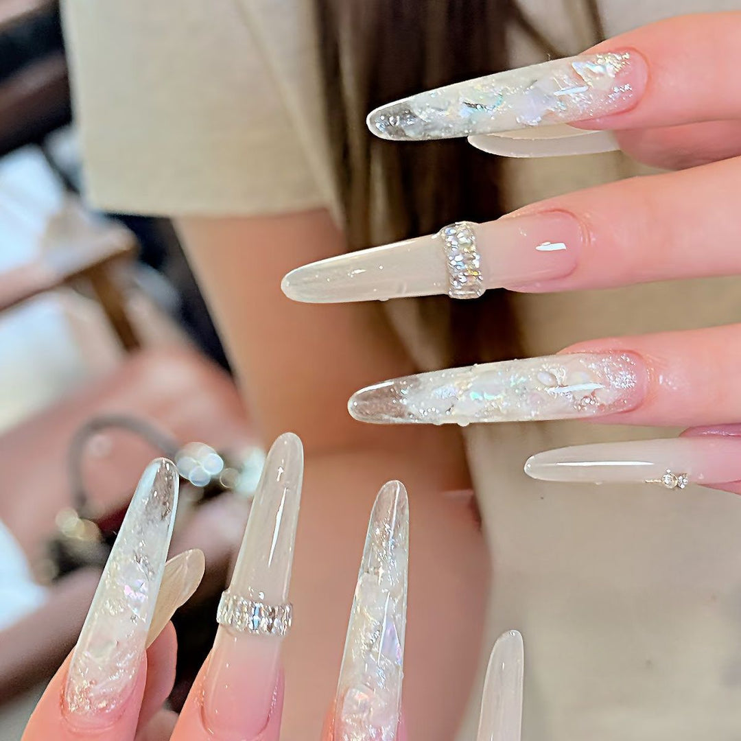 Decorative Stiletto Nail Extensions Bowlift