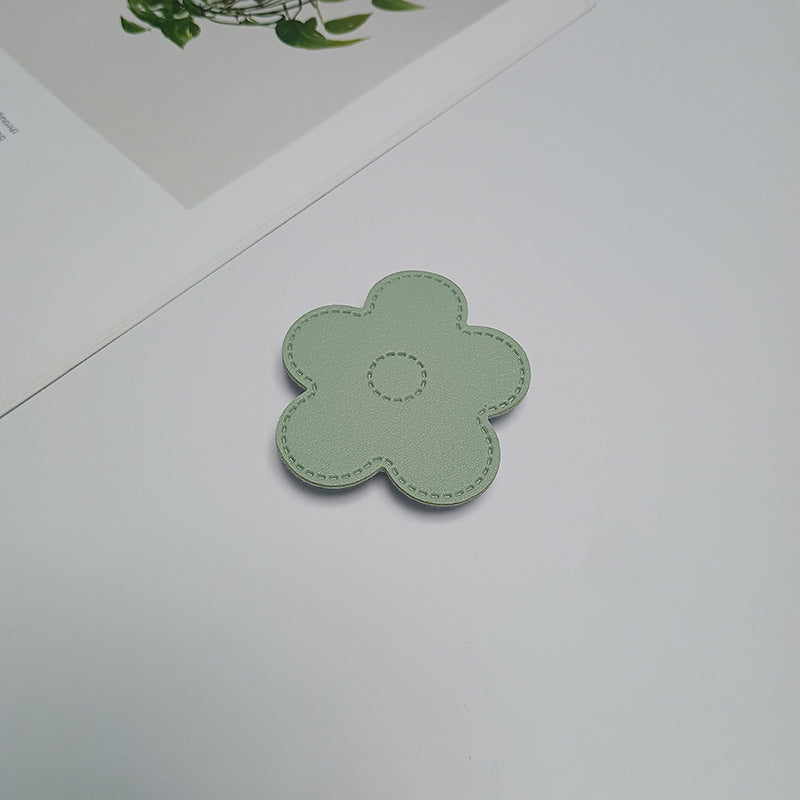 Decorative Flower Compact Mirror Bowlift