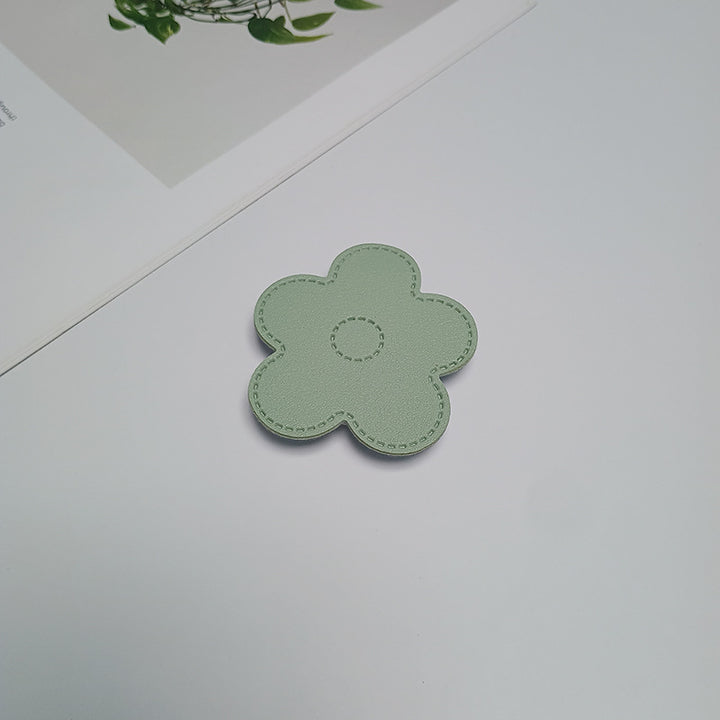 Decorative Flower Compact Mirror Bowlift