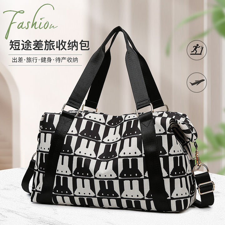 Charming Graphic Travel Duffle Bowlift