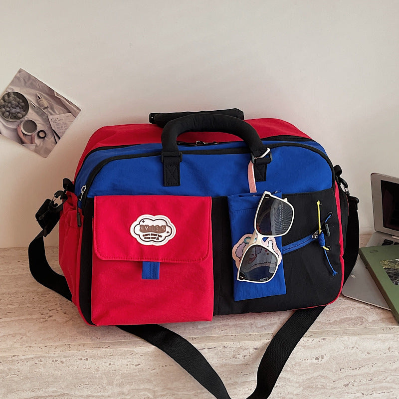Multi-Compartment Travel Duffle Bag