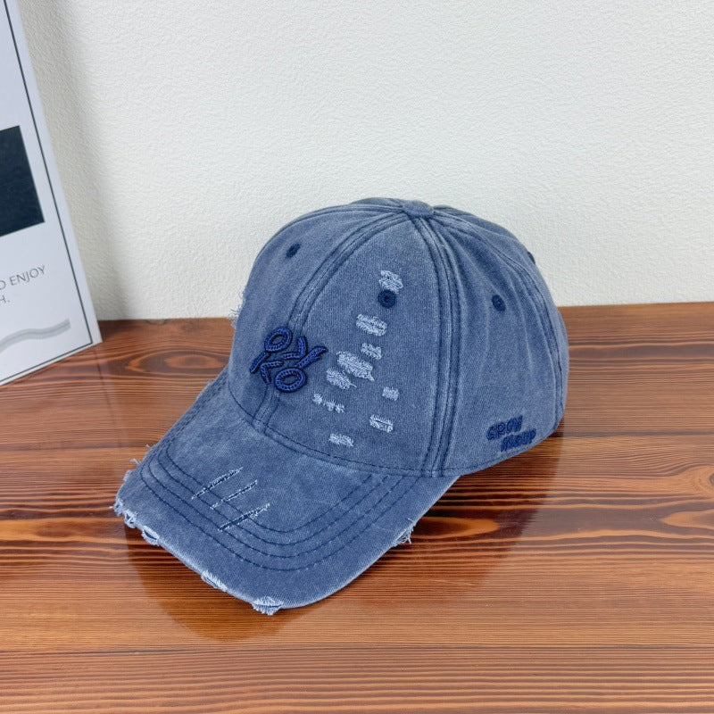 Men's Distressed Casual Baseball Cap Bowlift 1784270844