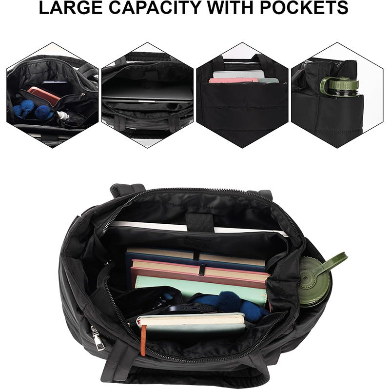 Multifunctional and Padded Tote Bag Bowlift
