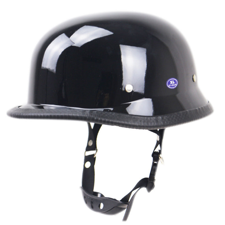 Classic Cruiser Style Motorcycle Helmet Bowlift