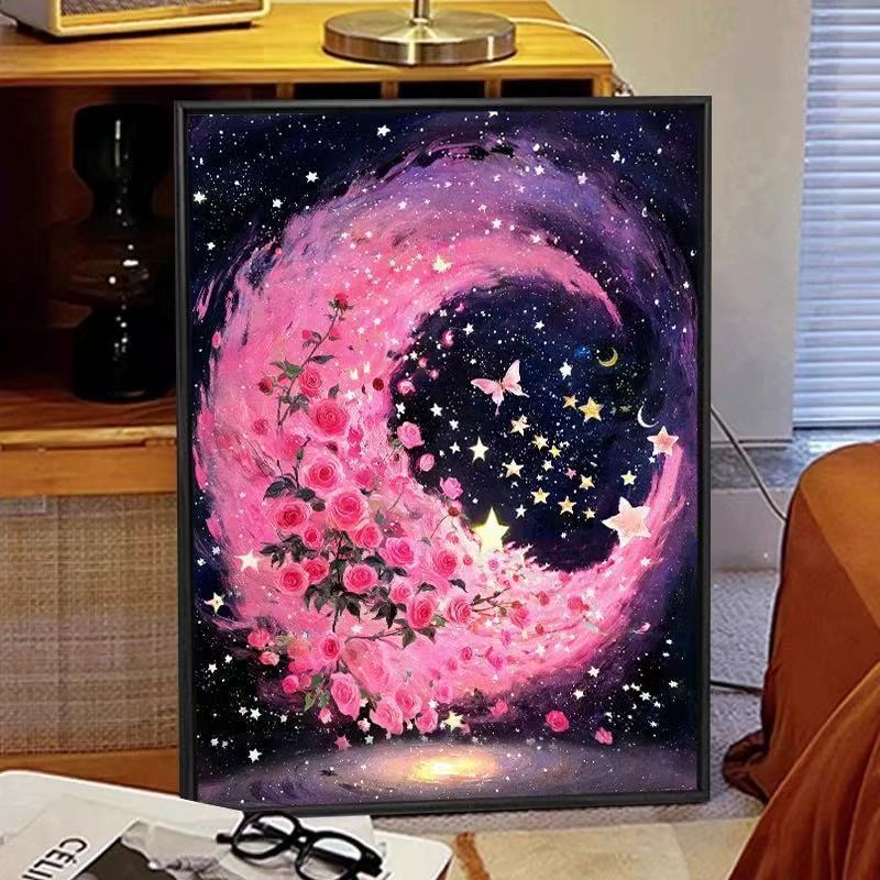 Floral-Themed Canvas Wall Art Bowlift