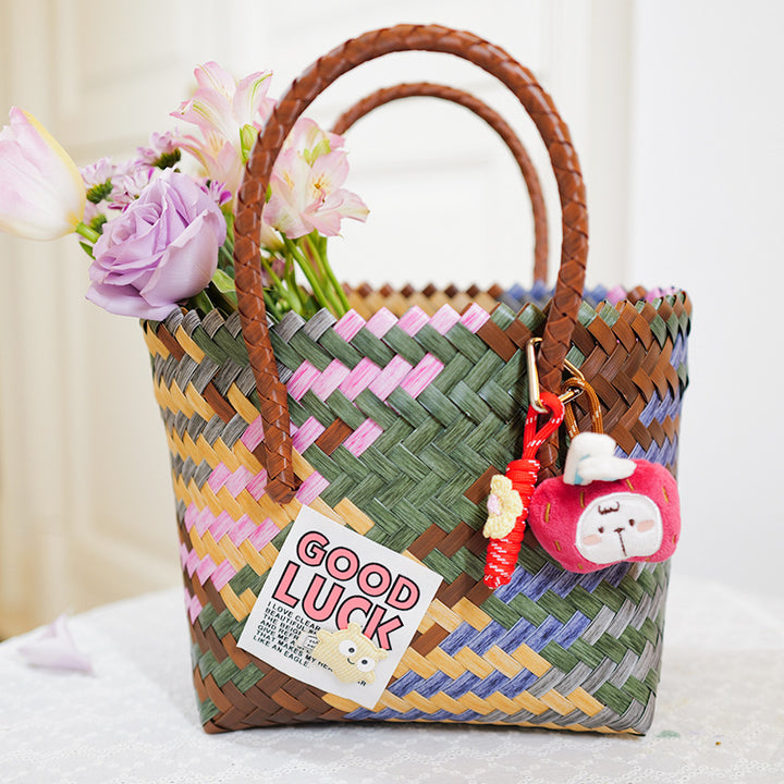 Handmade basket bag Bowlift