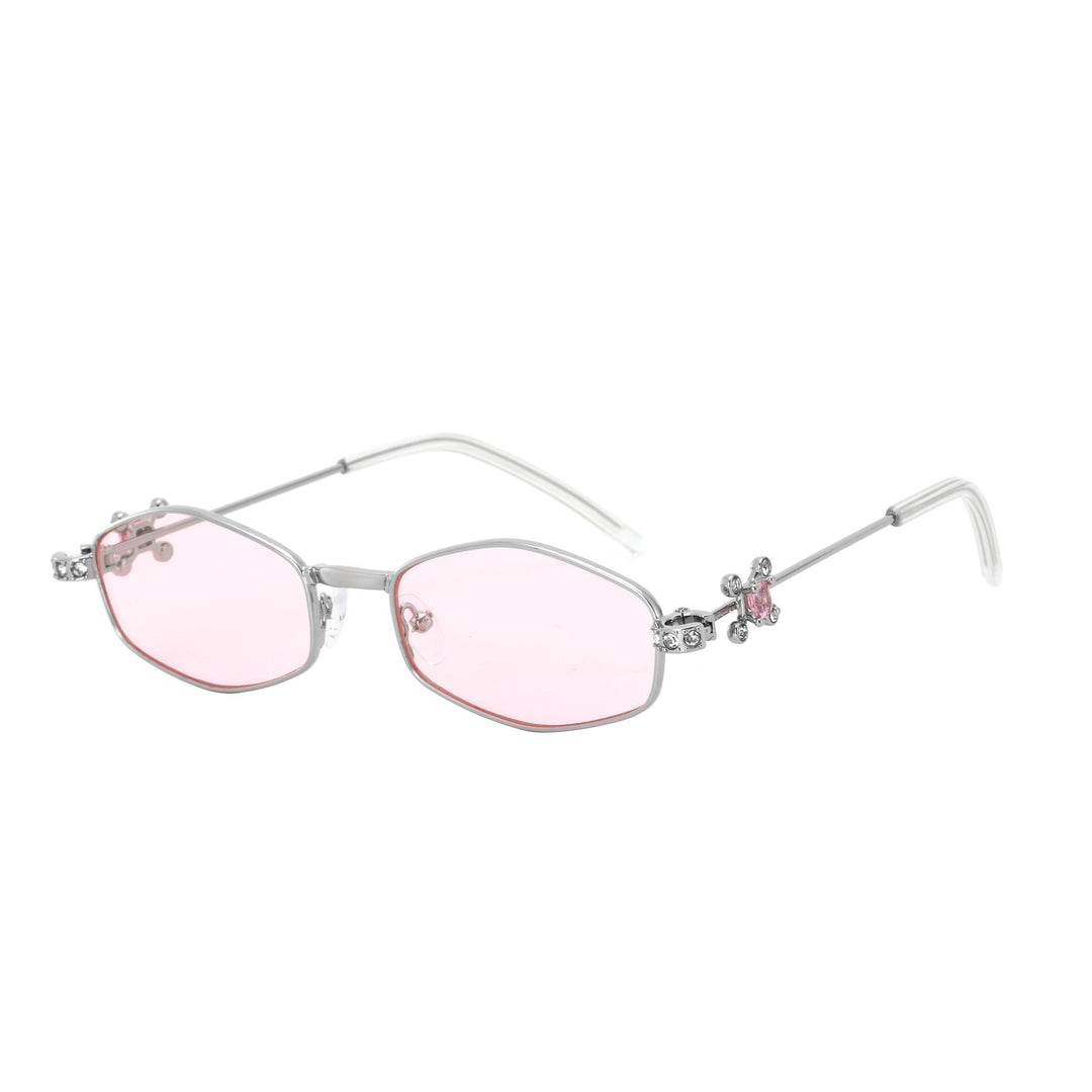 Women's Designer Sunglasses with Elegant Decorative Frame Bowlift