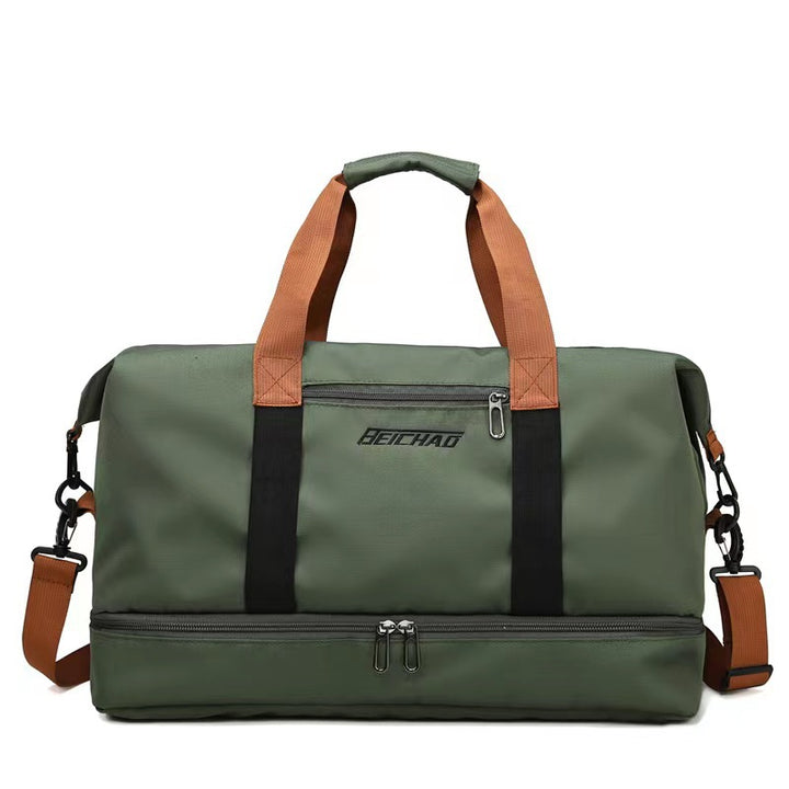 Robust Sports Duffel Bag With Multiple Compartments Bowlift