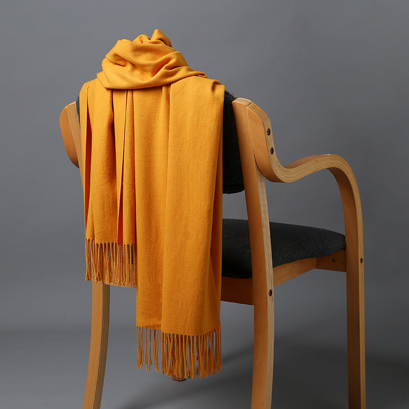 Luxurious Cashmere-Blend Throw Blanket