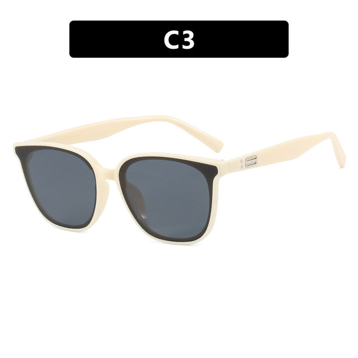 Ladies elegant sunglasses with trendy transparent frame Bowlift