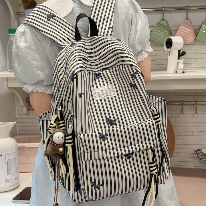 Playful Character-Themed School Backpack