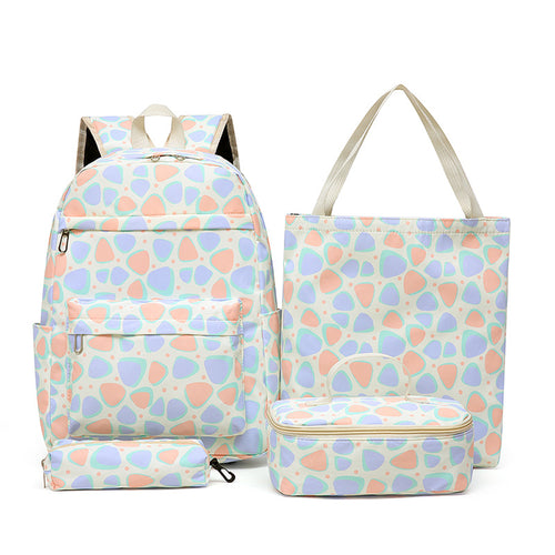 Set of backpack, tote bag and lunch box Bowlift