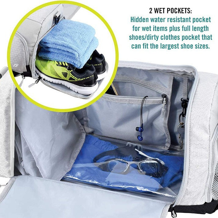 Large Capacity Gym Duffel Bag Bowlift