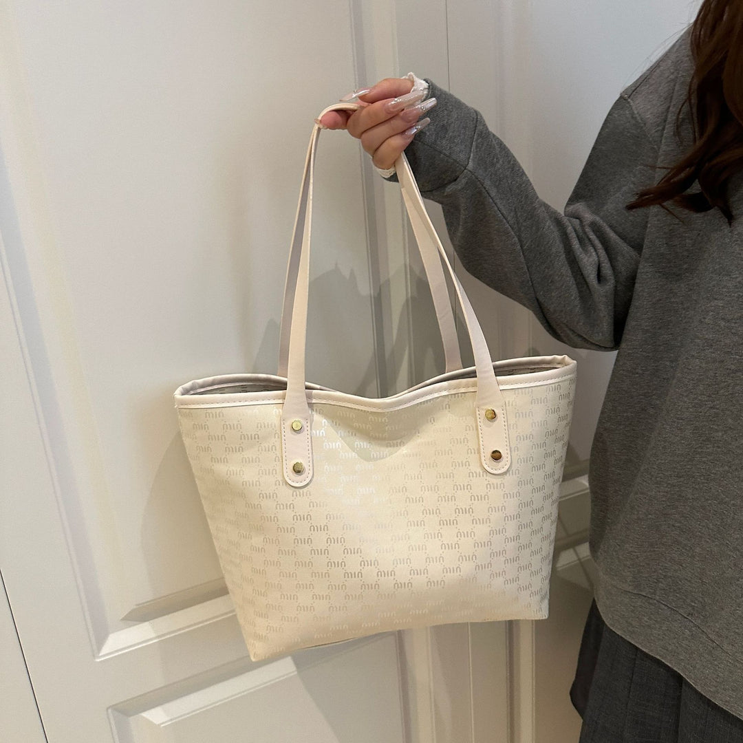 Classic Textured Tote Bag Bowlift