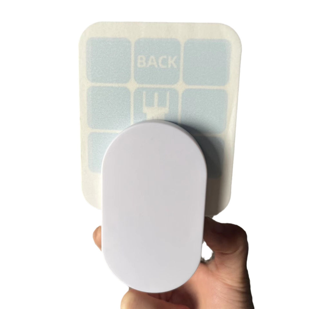 Always-on continuous wall mount magnetic catch and compact organizer for keys and small devices Bowlift